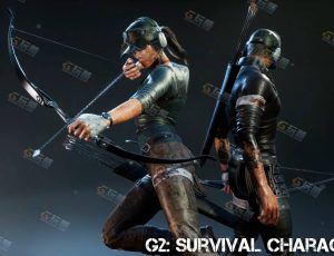 UE5素材—男女现代弓箭手