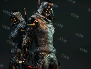 UE5素材—赛博反叛武士机器人