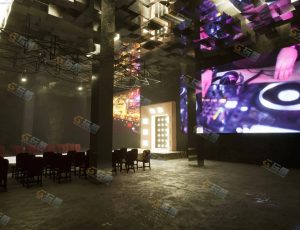 UE5素材—T台场景