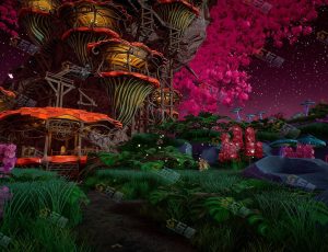 UE5素材—卡通唯美梦幻精灵栖息地