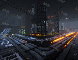 UE5素材—模块化地下科技基地