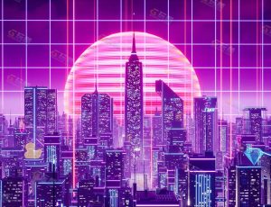 UE5素材—赛博朋克霓虹城市