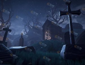 UE5素材—西方大墓地