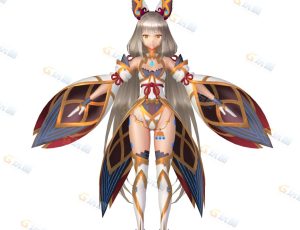 异度之刃尼娅Blender模型