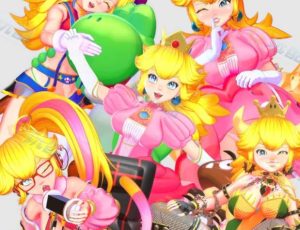 Blender素材—赛马里奥可爱碧琪公主模型