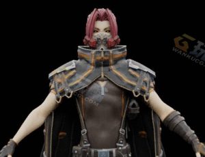 Blender素材—赛博格斗家模型