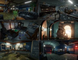 Blender资源—古老奢华室厅工程源文件