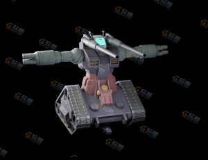 Blender资源—高达进化钢铁坦克模型