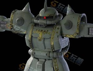 Blender资源—高达进化扎古模型