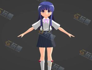 Blender资源—古手梨香模型