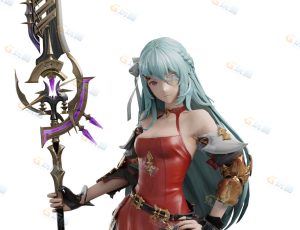 Blender资源—武装化女战士模型