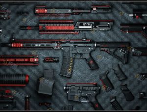 使命召唤武器道具Blender资产库