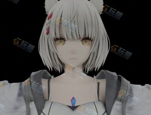 Blender资源—异度之刃猫女模型