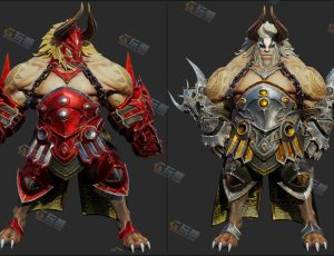 Blender资源—牛魔王模型