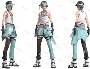 Blender资源—时髦酷炫帅哥模型