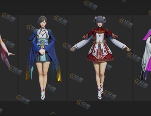 Blender资源—乖乖女孩模型