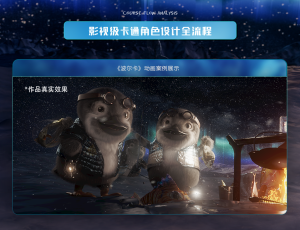 C4D 广告卡通角色设计与动画《波尔卡历险记》全流程制作