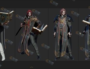 Blender资源—中世纪魔法师模型