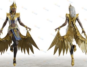 Blender资源—埃及女皇后模型