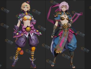 Blender资源—可爱萝莉女孩模型