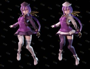 Blender资源—暗夜分娩角色模型