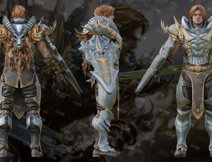 Blender资源—猛犸战士模型