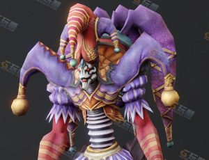 Blender资源—小丑怪模型