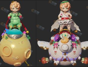 Blender资源—小丘比特模型