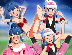 Blender模型—宝可梦黎明