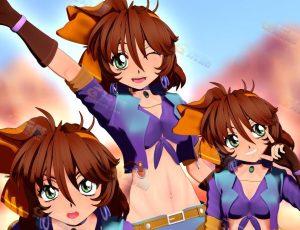 Blender模型—符文士兵女角色