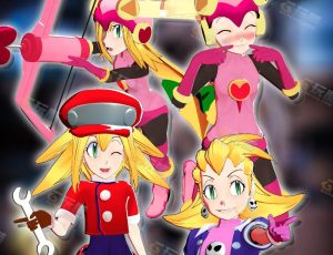 Blender模型—洛克人ROll