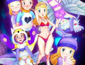 Blender模型—数码宝贝佐伊织本