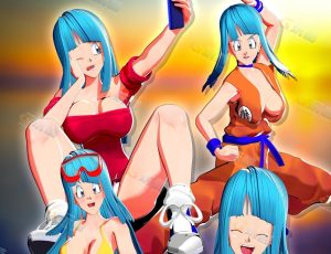 Blender模型—七龙珠布玛2