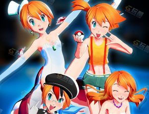 Blender模型—神奇宝贝小霞