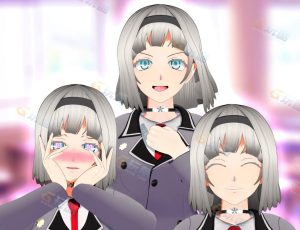 Blender模型—西木宫安娜