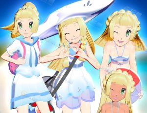 Blender模型—宝可梦莉莉