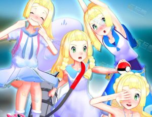 Blender模型—神奇宝贝莉莉