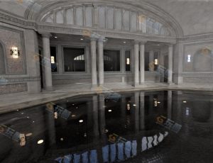 Blender源文件—宫殿水池