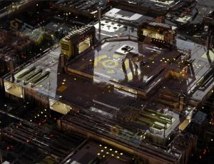 Blender源文件—科幻机械芯片大场景