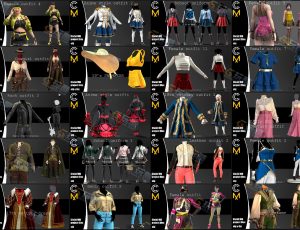 MD精品服装模型合辑1