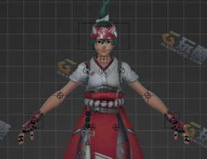 Blender模型—守望先锋猫忍者