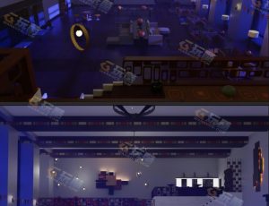 Blender工程—万圣节装扮大客厅