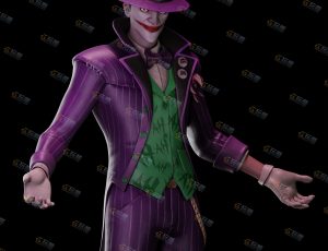 Blender模型—蝙蝠侠小丑