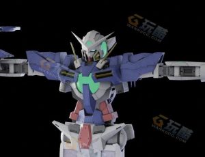 Blender模型—能天使高达