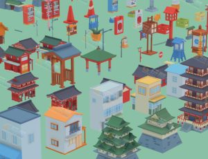 Blender模型—low poly资产库