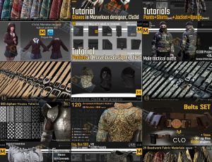 MD精品服装模型合辑5