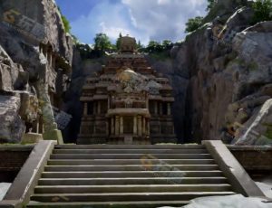 Blender工程源文件—古老神秘遗迹