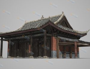 Blender模型—影视级中国古代建筑22