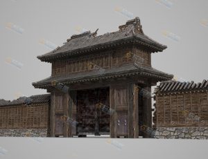 Blender模型—影视级中国古代建筑28