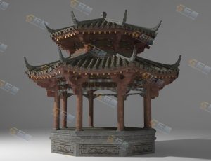 Blender模型—影视级中国古代建筑29